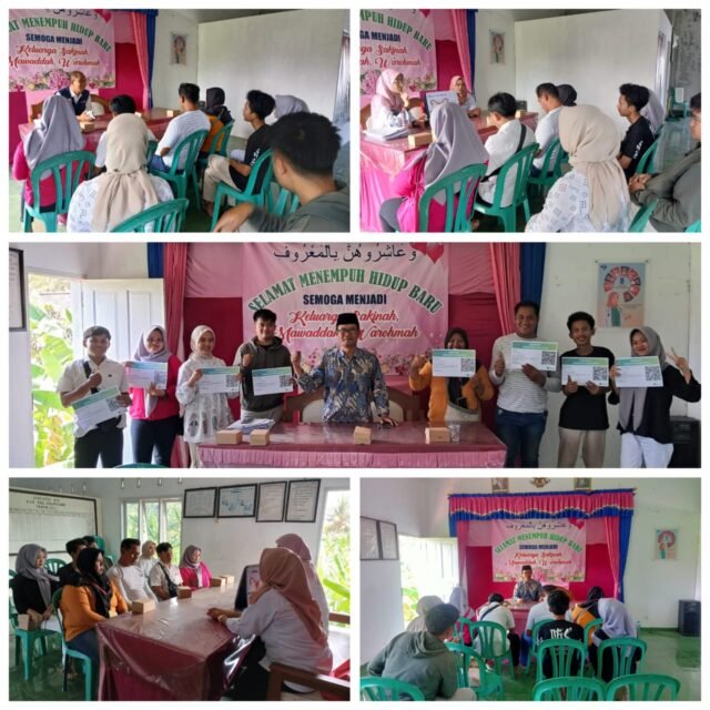 KUA Kec Kalipucang Gandeng Puskesmas dan BKKBN Gelar Bimwin Catin