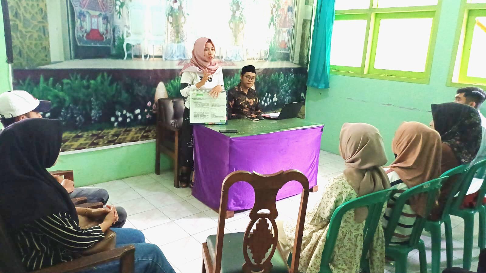 Lima Pasang Catin Ikuti Bimbingan Perkawinan di KUA Kecamatan Cimerak