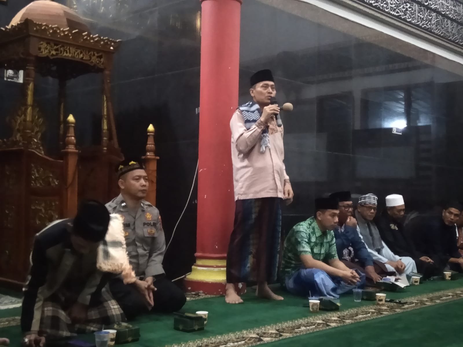 Purna Irawan Sampaikan Tausiyah Safari Subuh