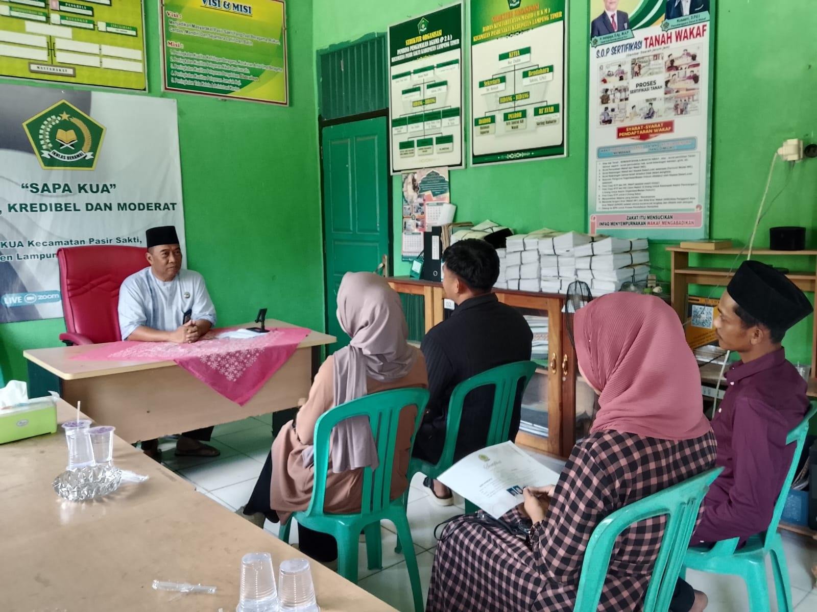 KUA Pasir Sakti Gelar Bimwin untuk Calon Pengantin: Bekali Keluarga Harmonis dan Tangguh