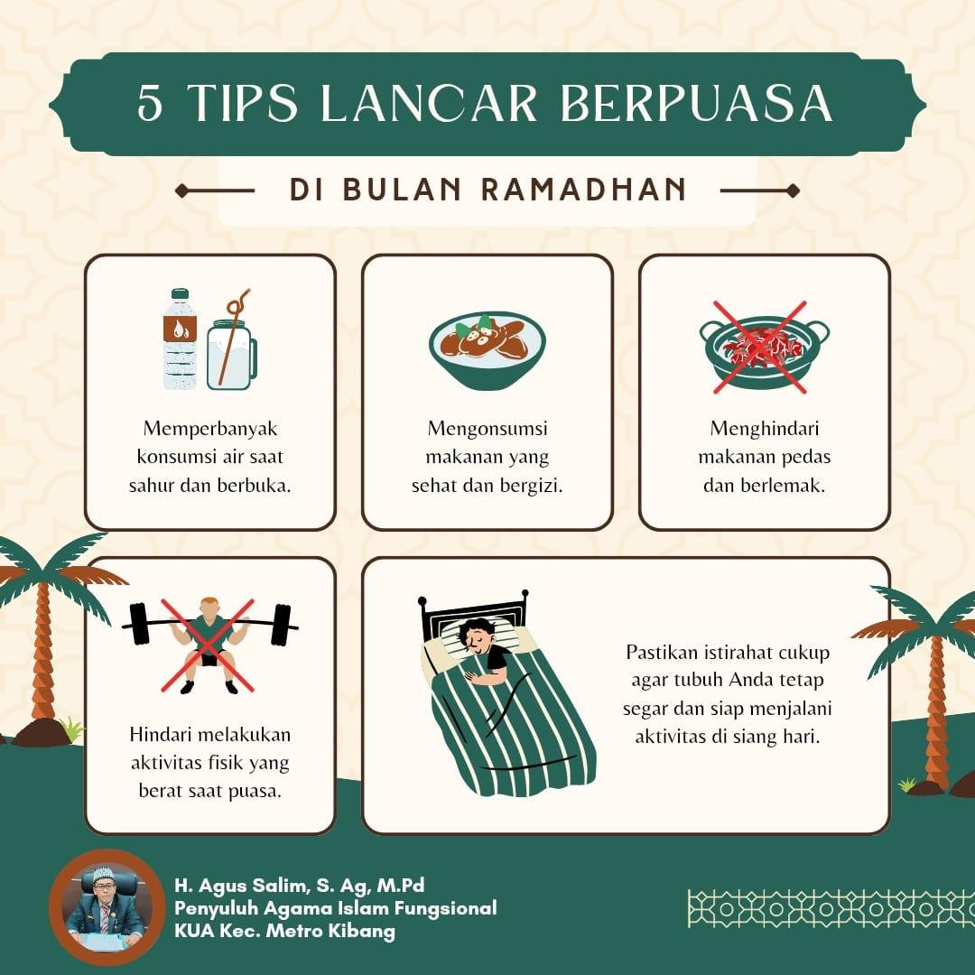 Dakwah Digital: Penyuluh Agama Bagikan Tips Puasa Sehat Ramadhan