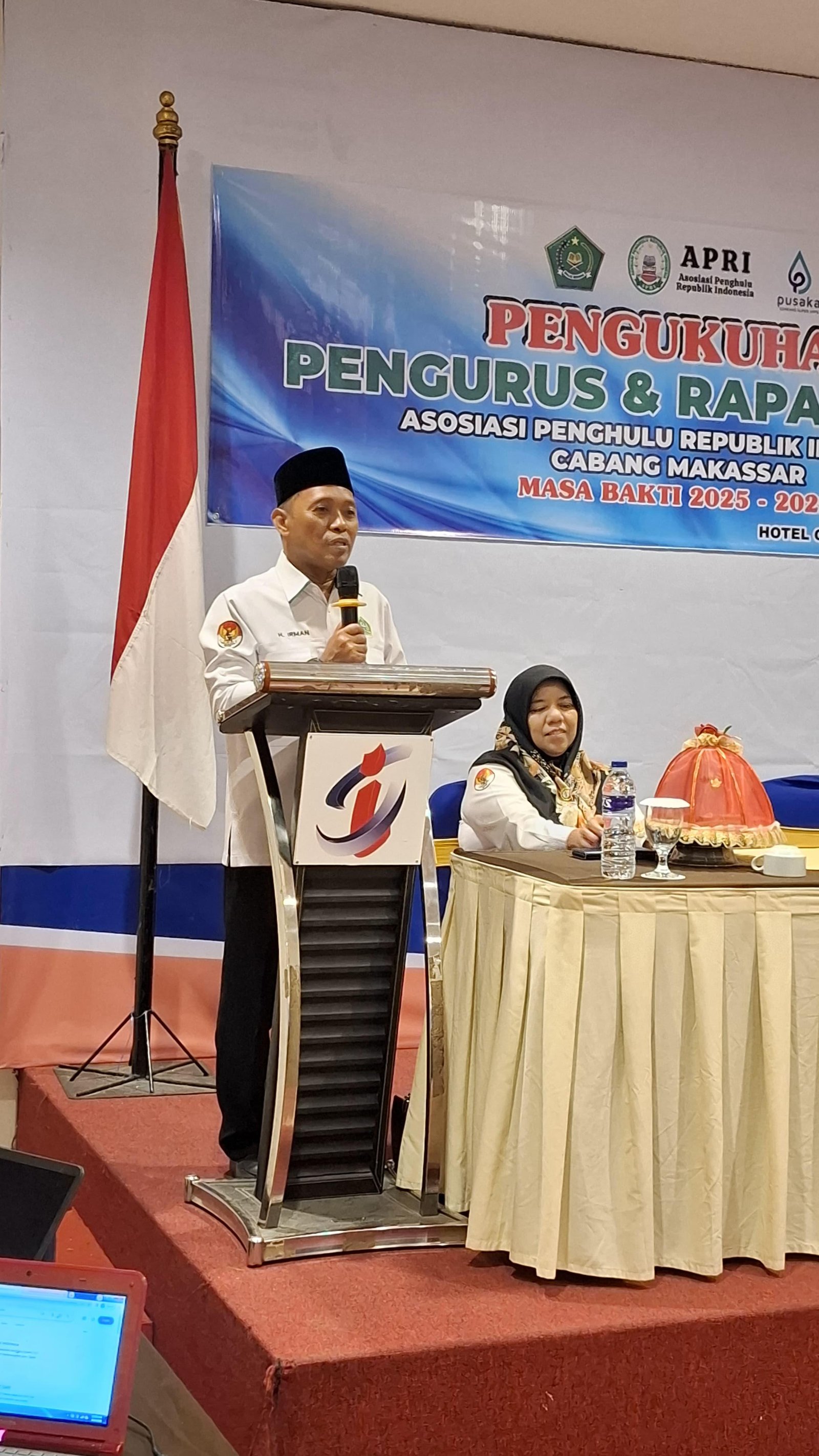 PESAN KAKAN KEMENAG KEPADA APRI MAKASSAR 
