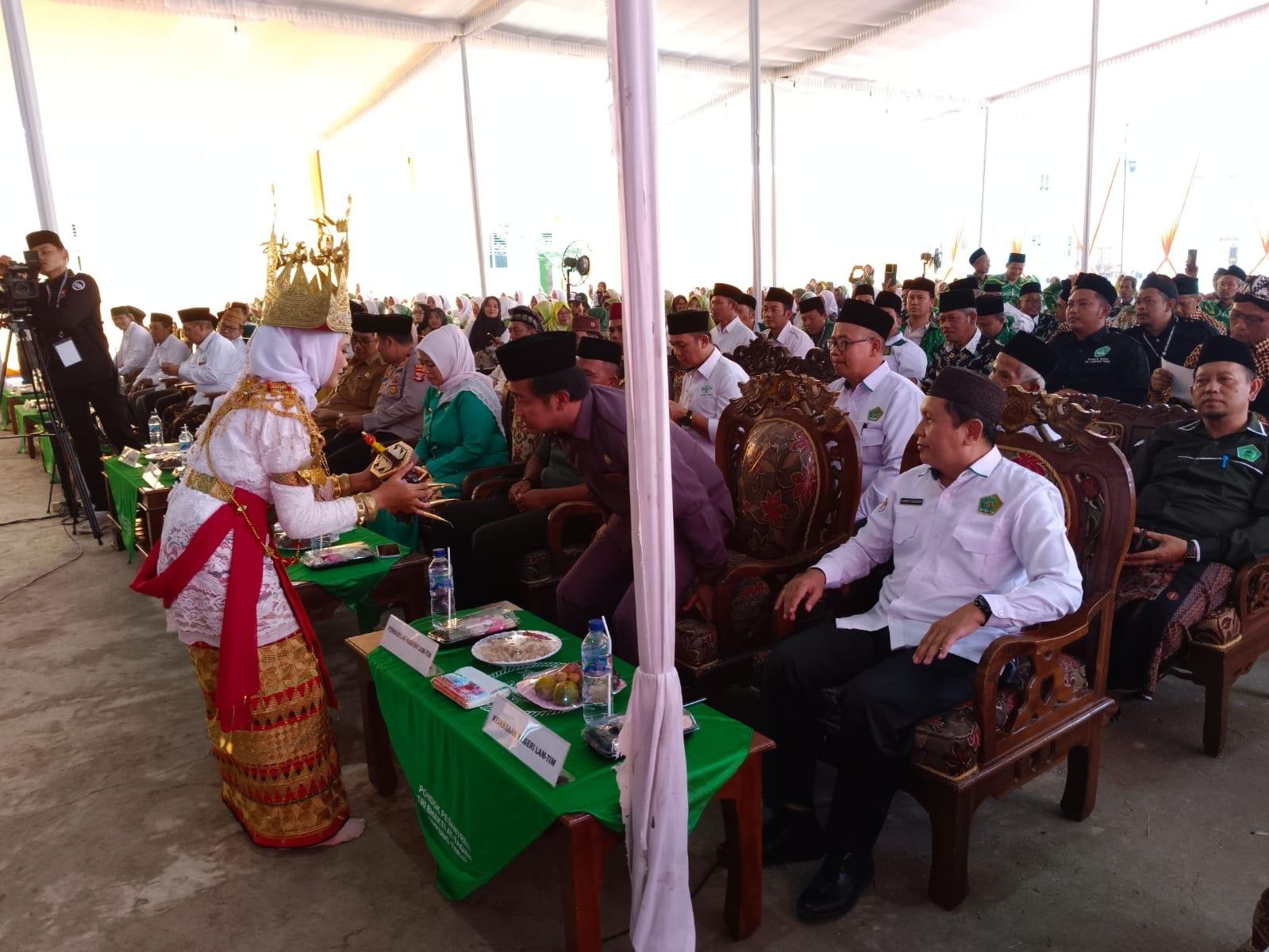 Kepala KUA Raman Utara Bersama Kemenag Lampung Timur Hadiri Pelantikan PCNU: Kompak Dukung Penguatan Organisasi Umat