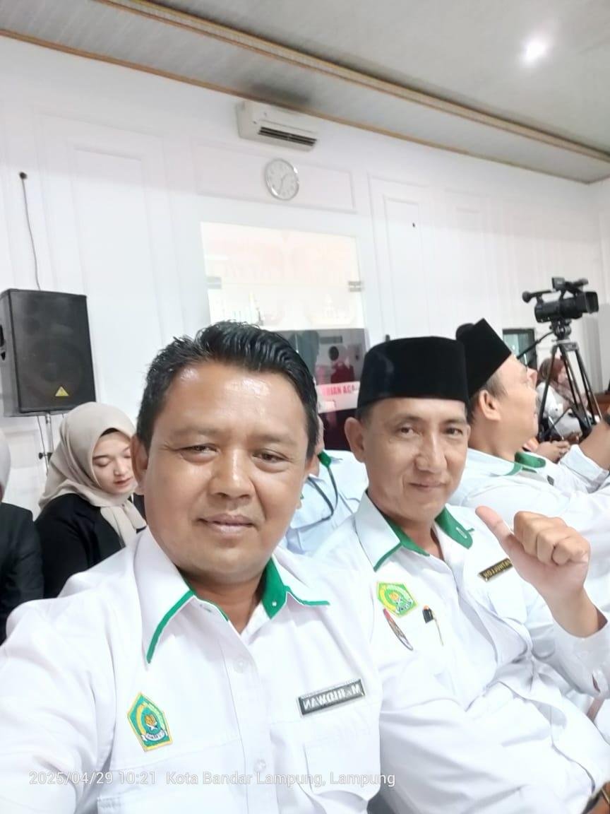 Ketua PC APRI Lampung Timur Hadiri Penguatan Wakaf Tunai di Kanwil Kemenag Lampung