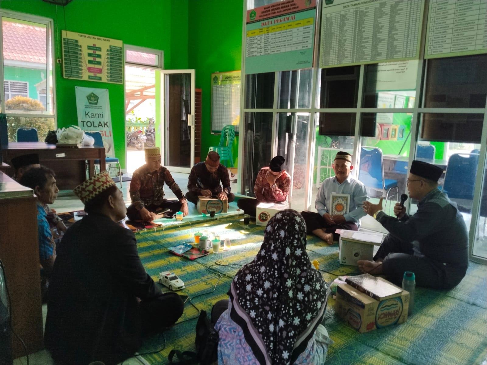 Khotmil Qur’an dan Rakor Pegawai KUA Raman Utara: Meneguhkan Iman, Menguatkan Pelayanan