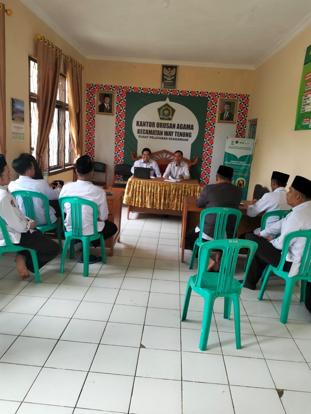 Irwansyah tegaskan Integritas Pegawai dalam Rakor Kua Way tenong 