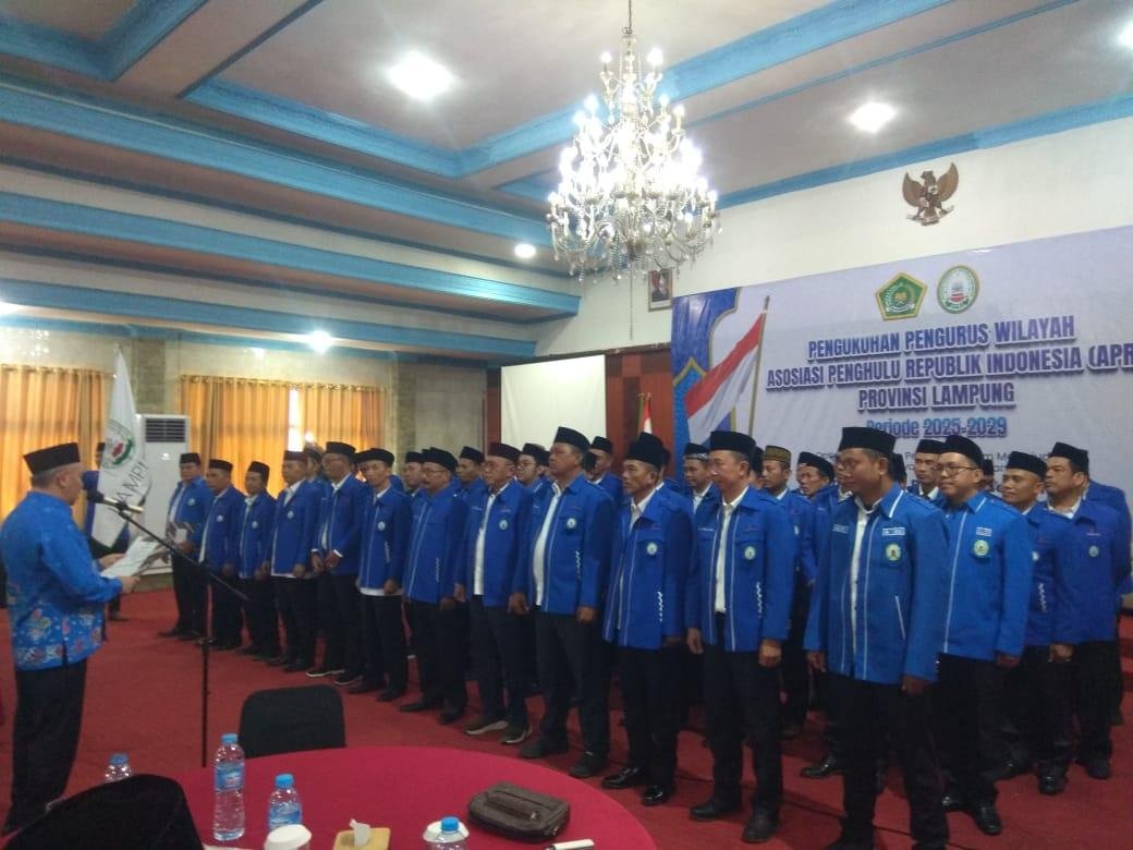 PW APRI Lampung 2025-2029 Resmi Dikukuhkan, Penghulu Siap Bergerak!