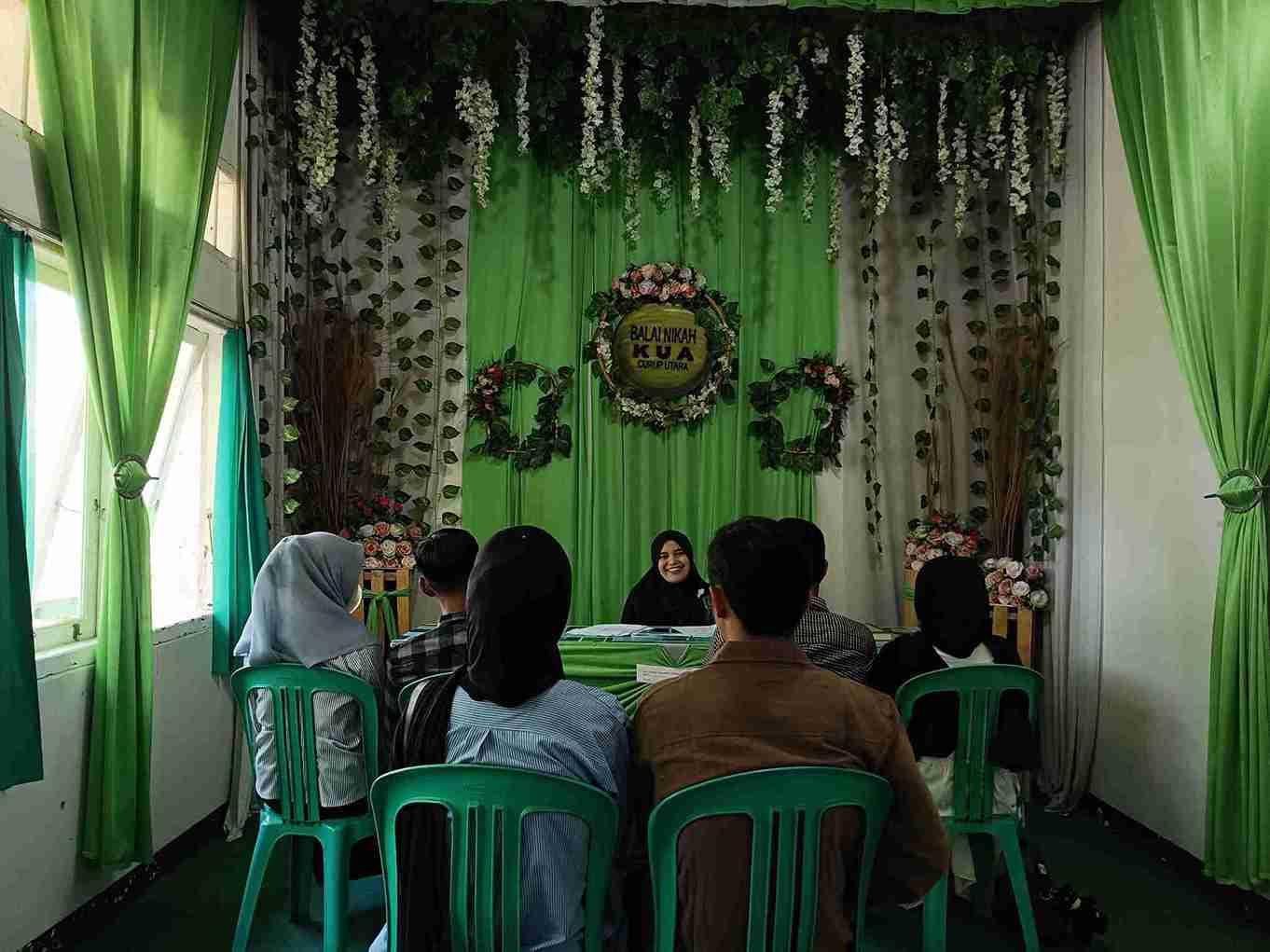 Bekali Catin dengan Ilmu Rumah Tangga, KUA Curup Utara Gelar Bimbingan Pernikahan