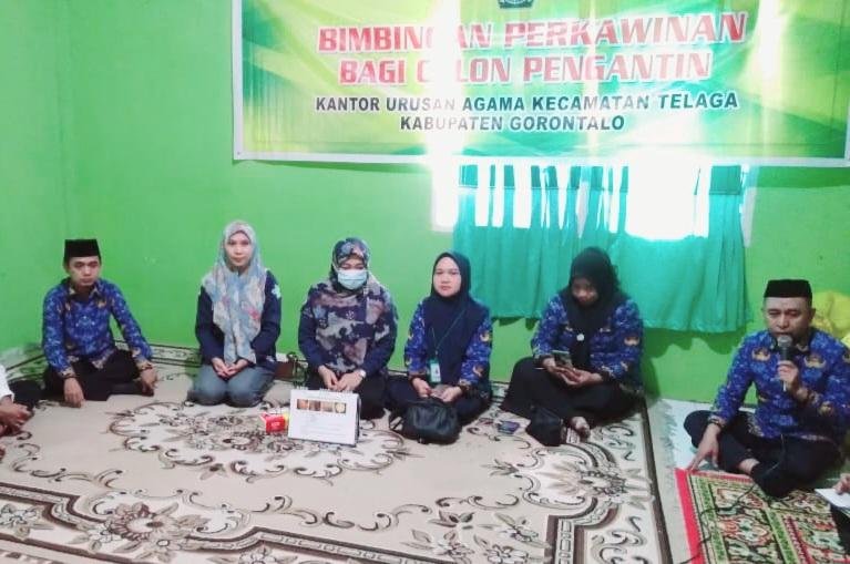 KUA Telaga Gandeng PLKB dan Puskesmas untuk Edukasi Catin lewat Bimbingan Mandiri