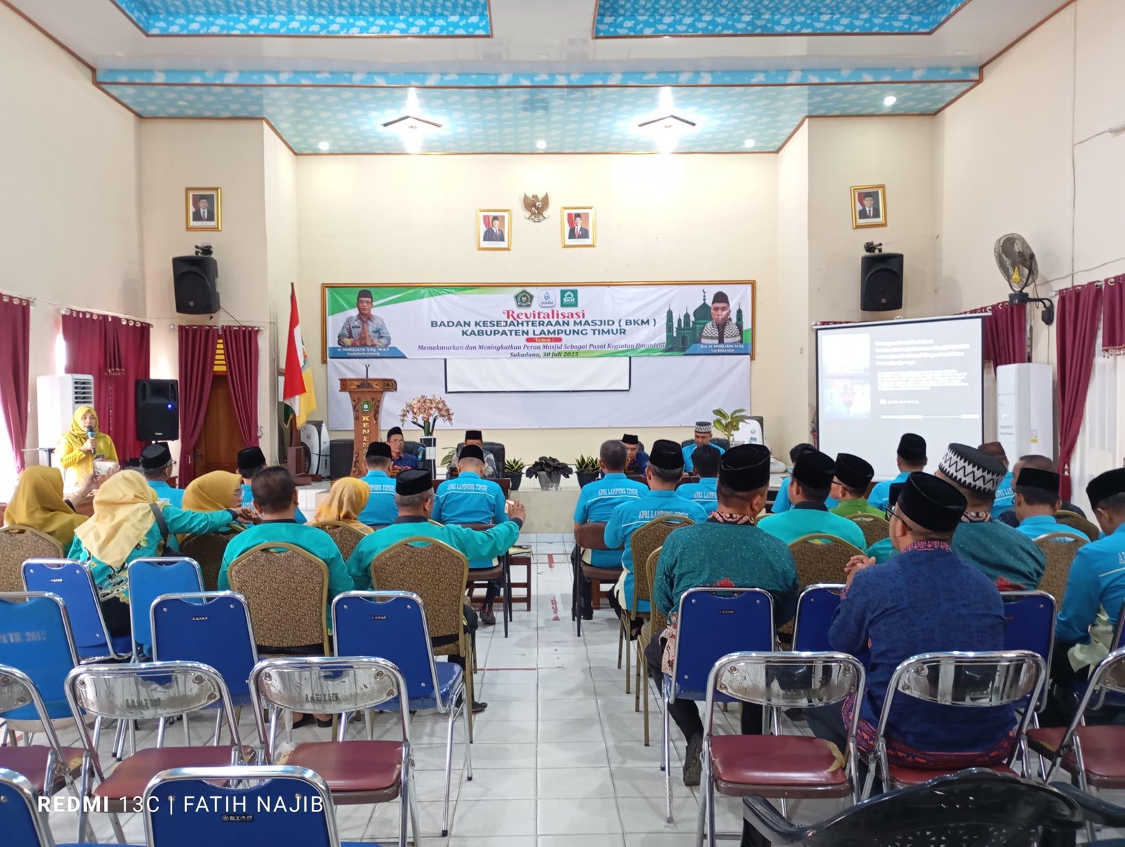 KUA Batanghari Tunjukkan Dukungan Nyata dalam Pembinaan BKM Tingkat Kabupaten