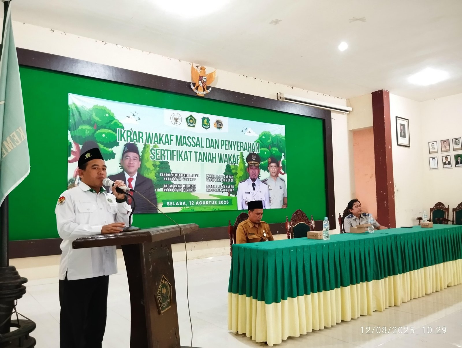 Ikrar wakaf massal KUA se_Kab. Sumenep