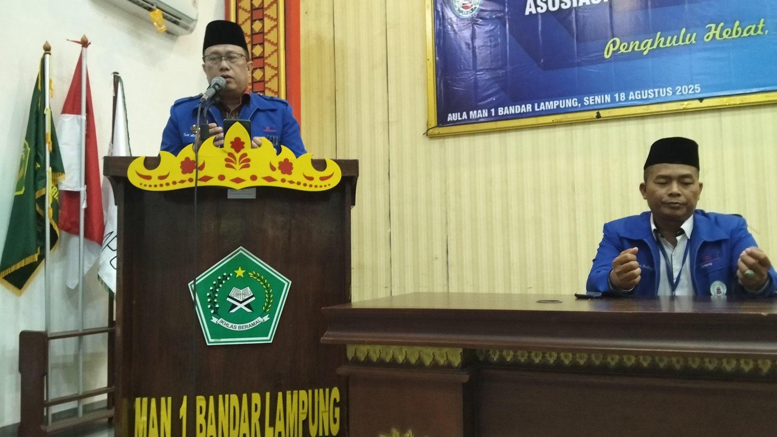 Sa’duddin Pimpin Doa Pembukaan Rakerwil PW APRI Lampung
