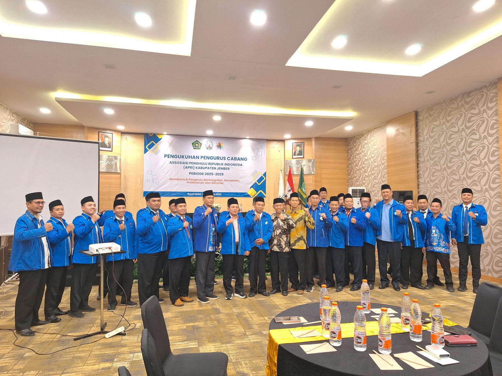 Pengukuhan APRI Jember Jawa Timur, Penghulu Siap Berintegritas dan Melayani Masyarakat