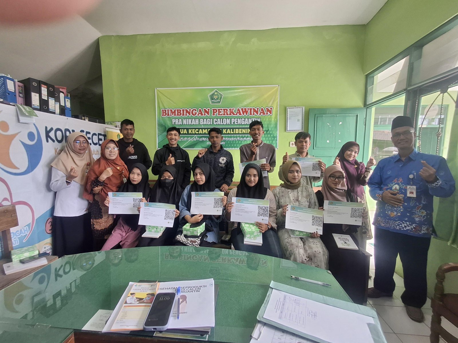 Dari Komunikasi hingga Kesehatan, Catin Dapat Bekal Lengkap di Bimwin KUA Kalibening