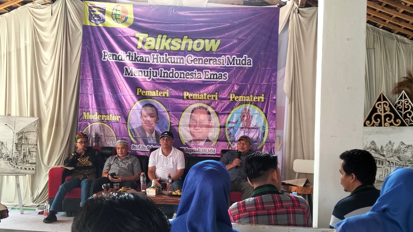 Penghulu KUA Sekampung Udik Ikuti Talkshow Pendidikan Hukum Generasi Muda: Dapatkan Tiga Manfaat Sekaligus
