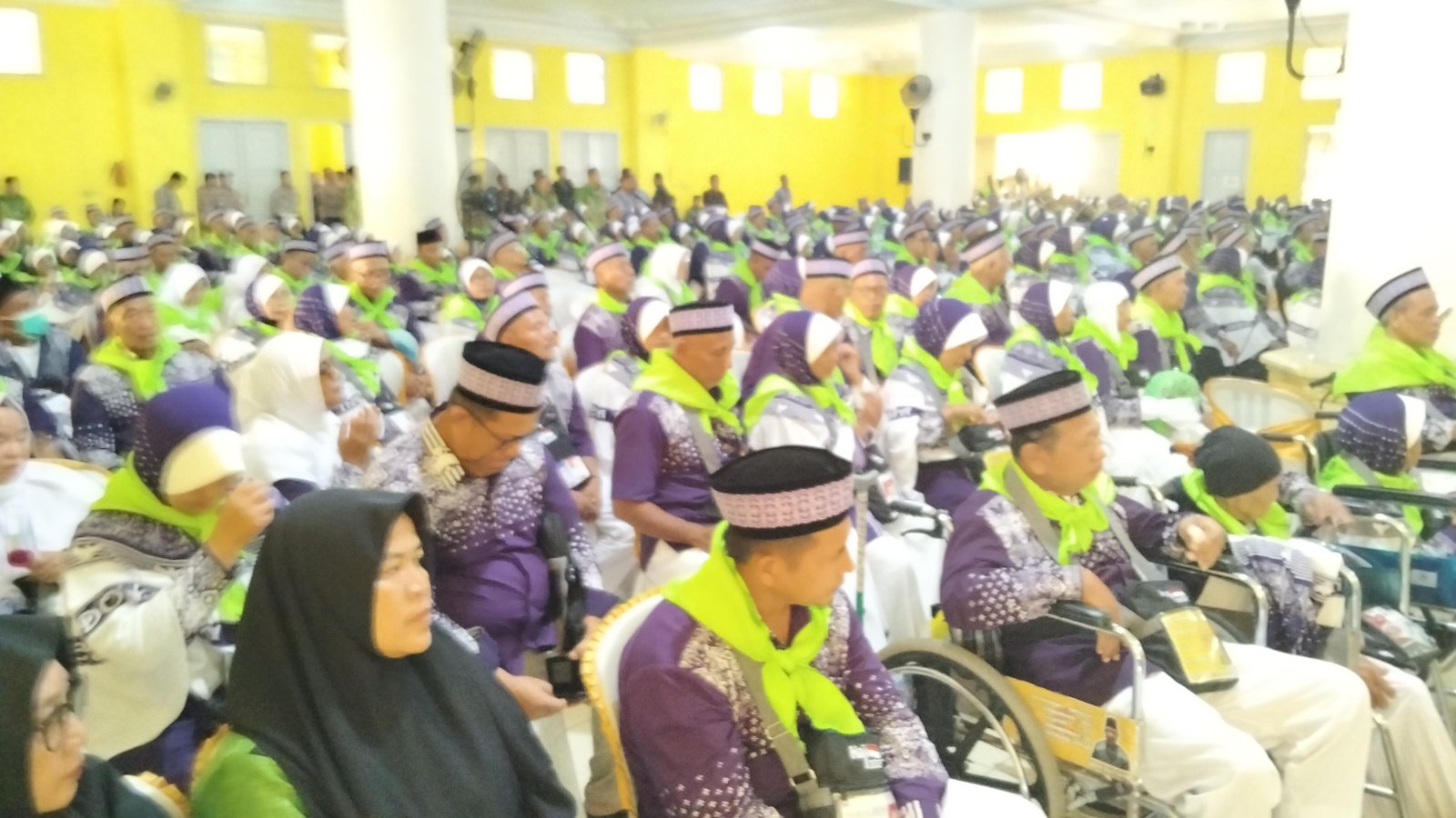 Tujuh Kloter Siap Terbang, 1.022 Jamaah Haji Lampung Timur Dilepas Bertahap!