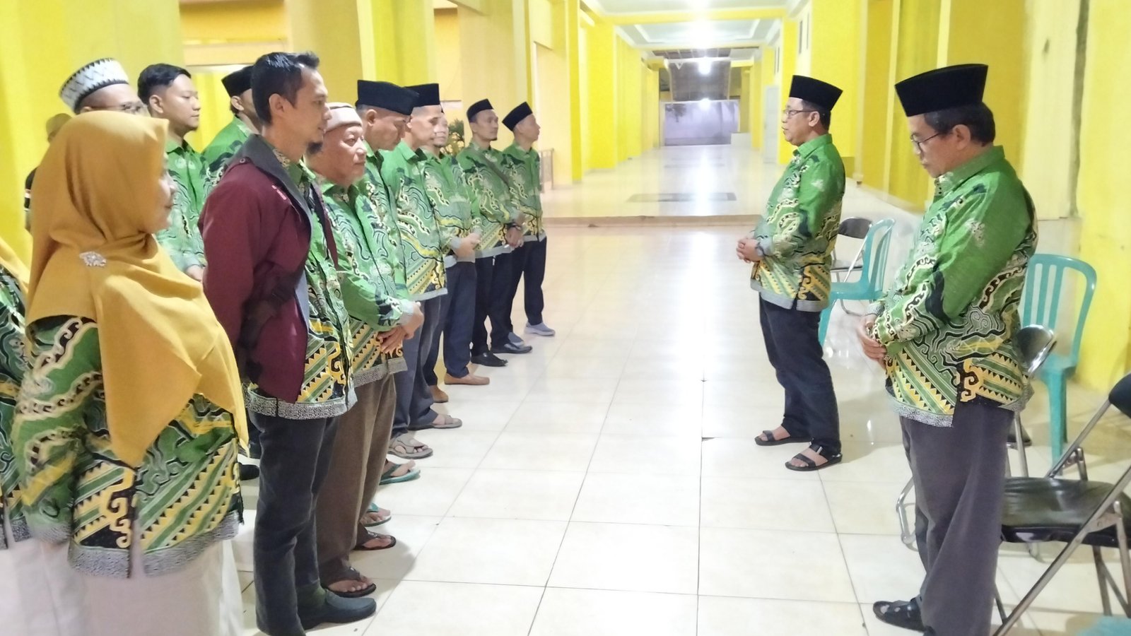 Usai Lepas Kloter 53, Kakan Kemenag Lampung Timur Gelar Briefing Evaluasi Jelang Keberangkatan Kloter 56
