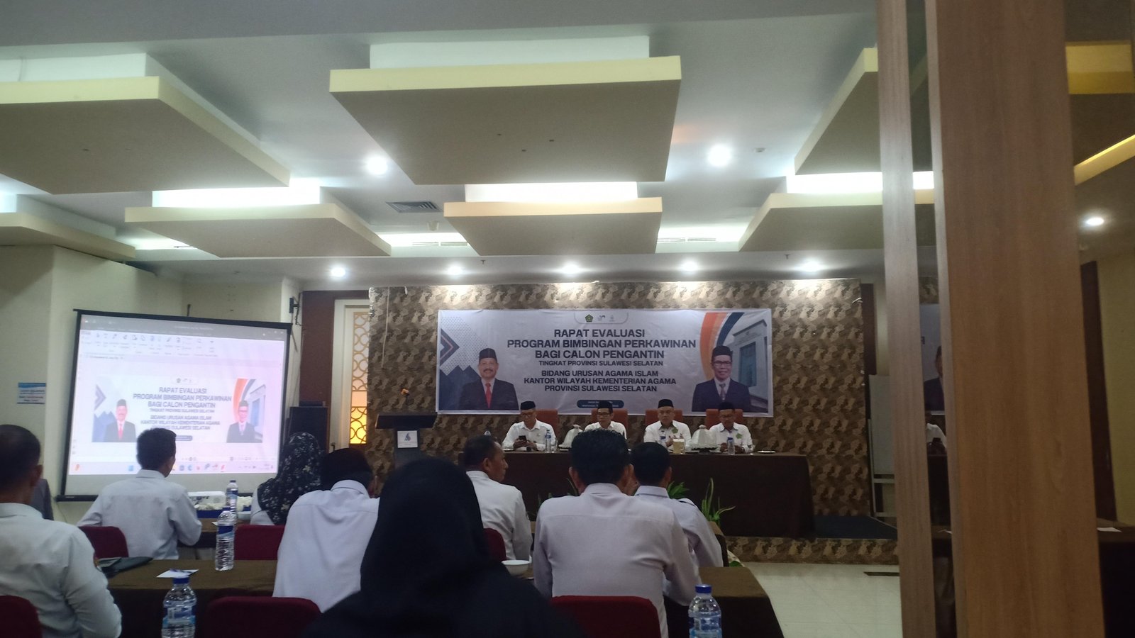 Ketua PW APRI Sulsel menjadi peserta Rapat Evaluasi Bimwin Tingk. Prov. Sulsel 