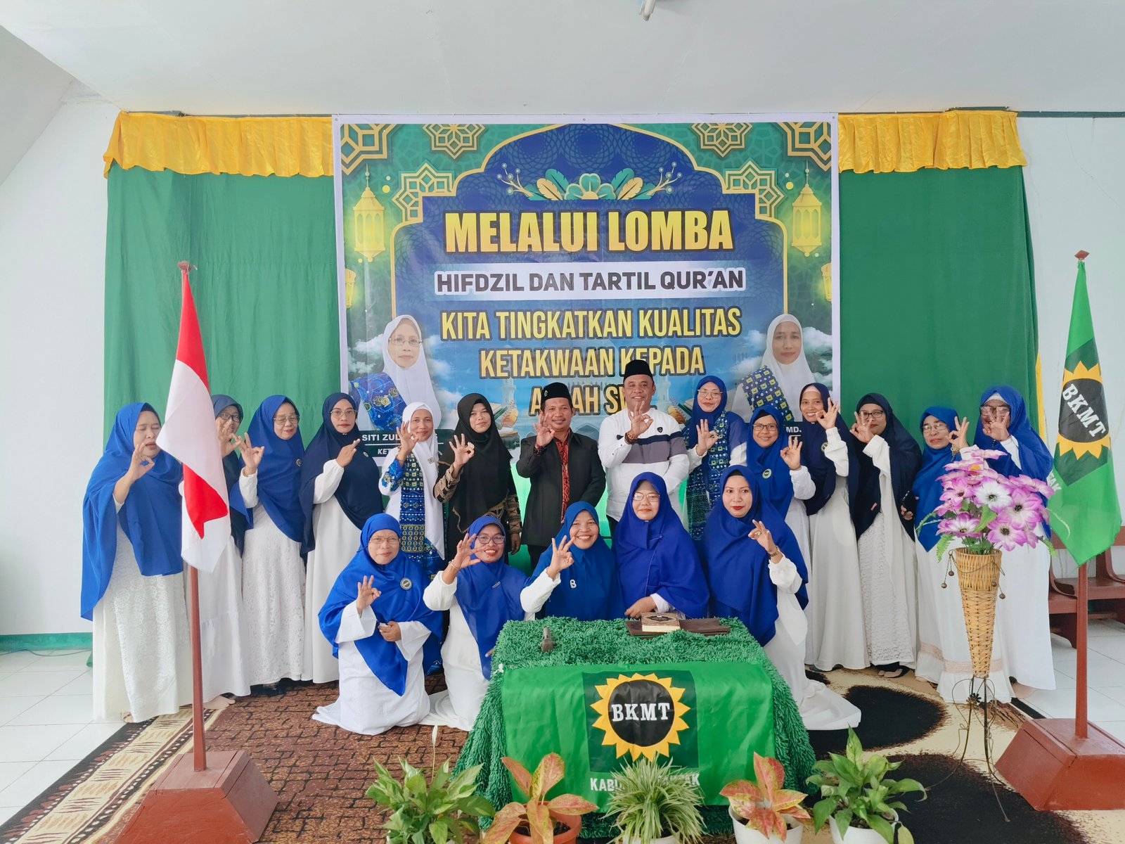 Lomba Hifdzil dan Tartil Qur'an Ibu Ibu, KUA Hadiri Pembukaan