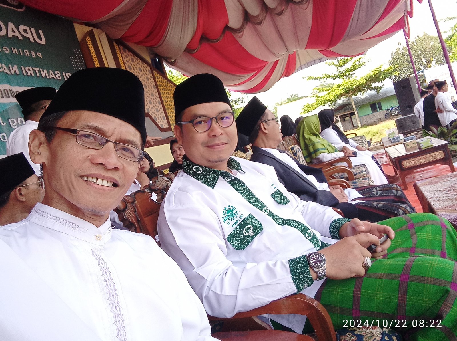 Menapak Tilas Perjuangan Kaum Santri di Acara  Hari Santri ke 9 di Air Hitam