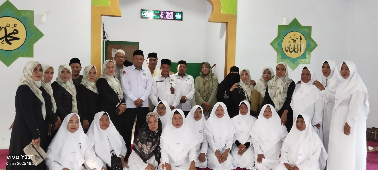 Beri Ceramah Di Majelis Taklim, KUA Mangoli Utara :”Sabar Dalam Problematika Kaum Ibu”