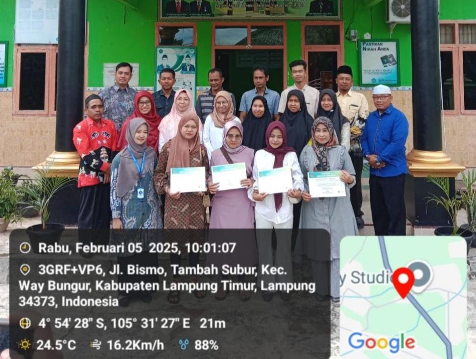 Bimwin KUA Way Bungur: Bekal Catin Bangun Keluarga Berkualitas
