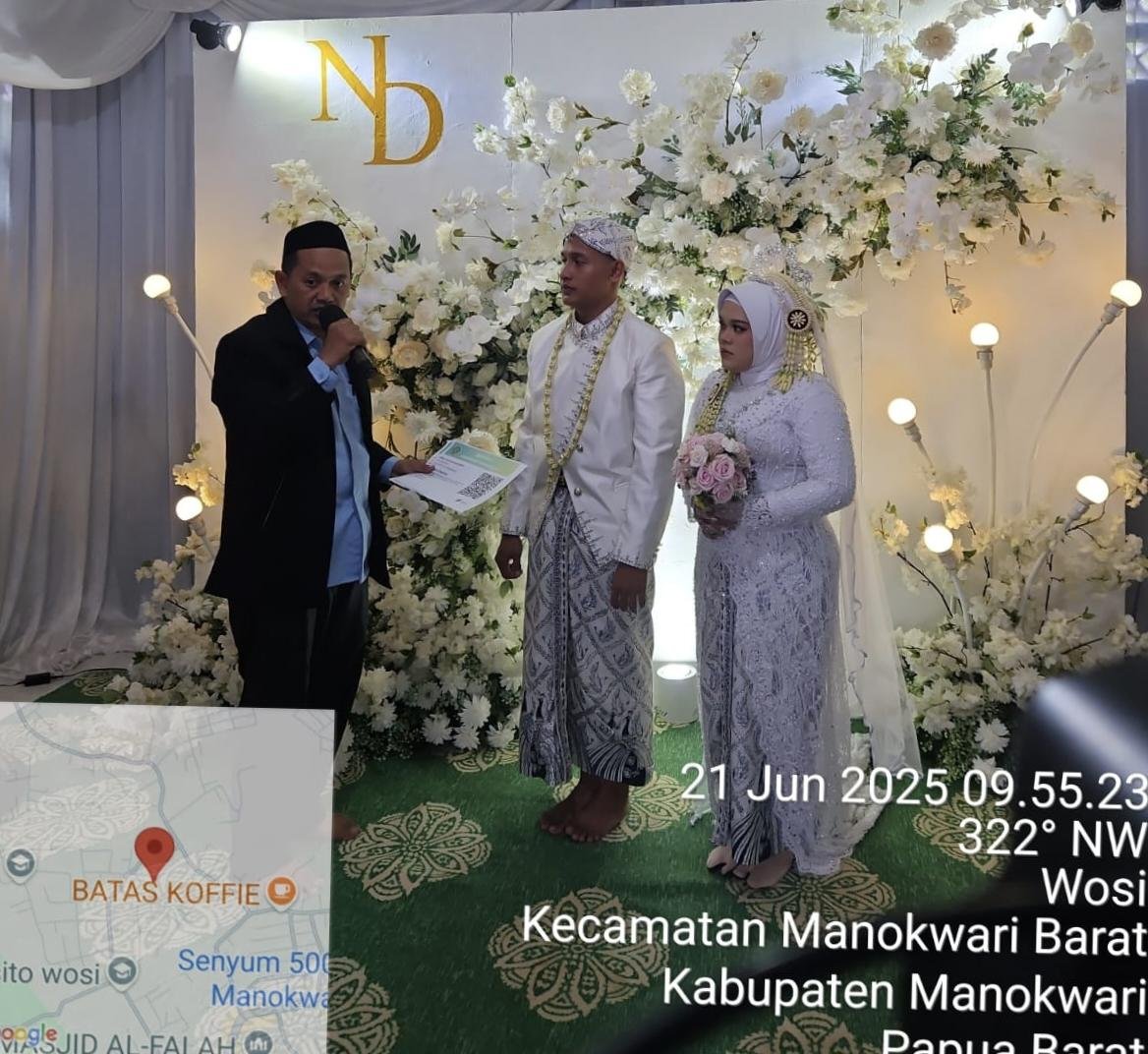 Plt. KUA Distrik Manokwari Barat Jalankan Tupoksi Pencatatan Nikah
