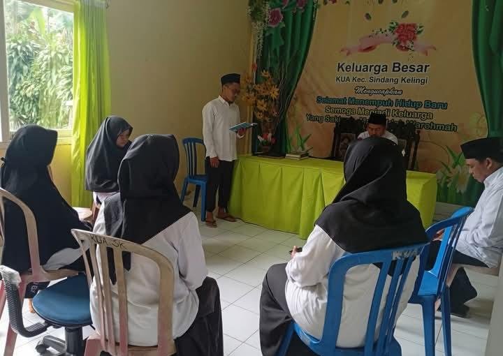 KUA Sindang Kelingi Gelar Rapat Koordinasi: Tegaskan Tugas Pokok PAI, PLO, dan OLO Pasca Terbitnya SPMT
