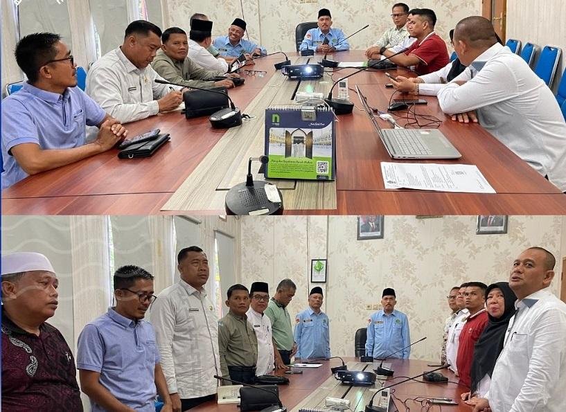 Ka. KUA Se-Kota Pekanbaru  Hadiri Halal Bihalal Kemenag RI Via Zoom Meeting