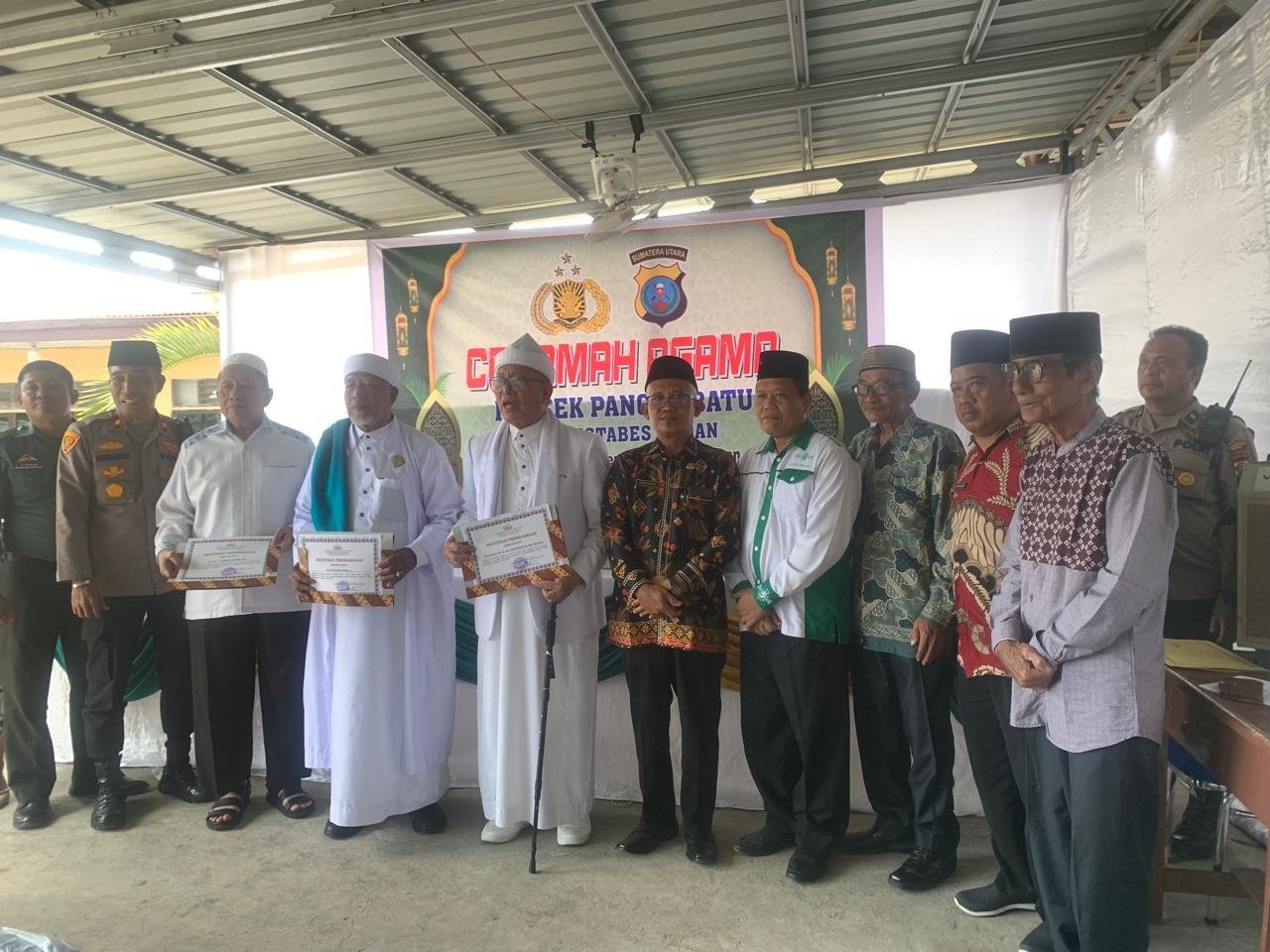Kepala KUA Pancur Batu Hadiri Hadiri Ceramah Agama di Polsek Pancur Batu 