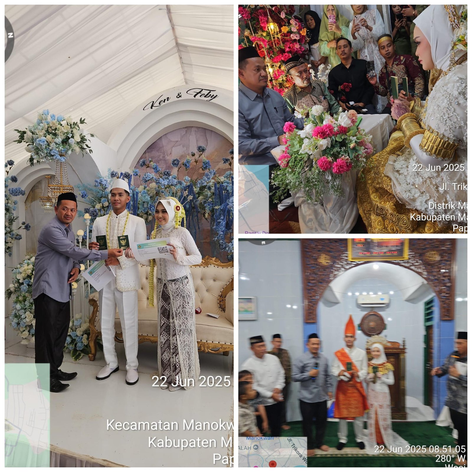 Tiga Pasang di KUA Manokwari Barat dan Dua di Manokwari Selatan, Ketua APRI Pastikan Semua Pernikahan Tercatat Resmi