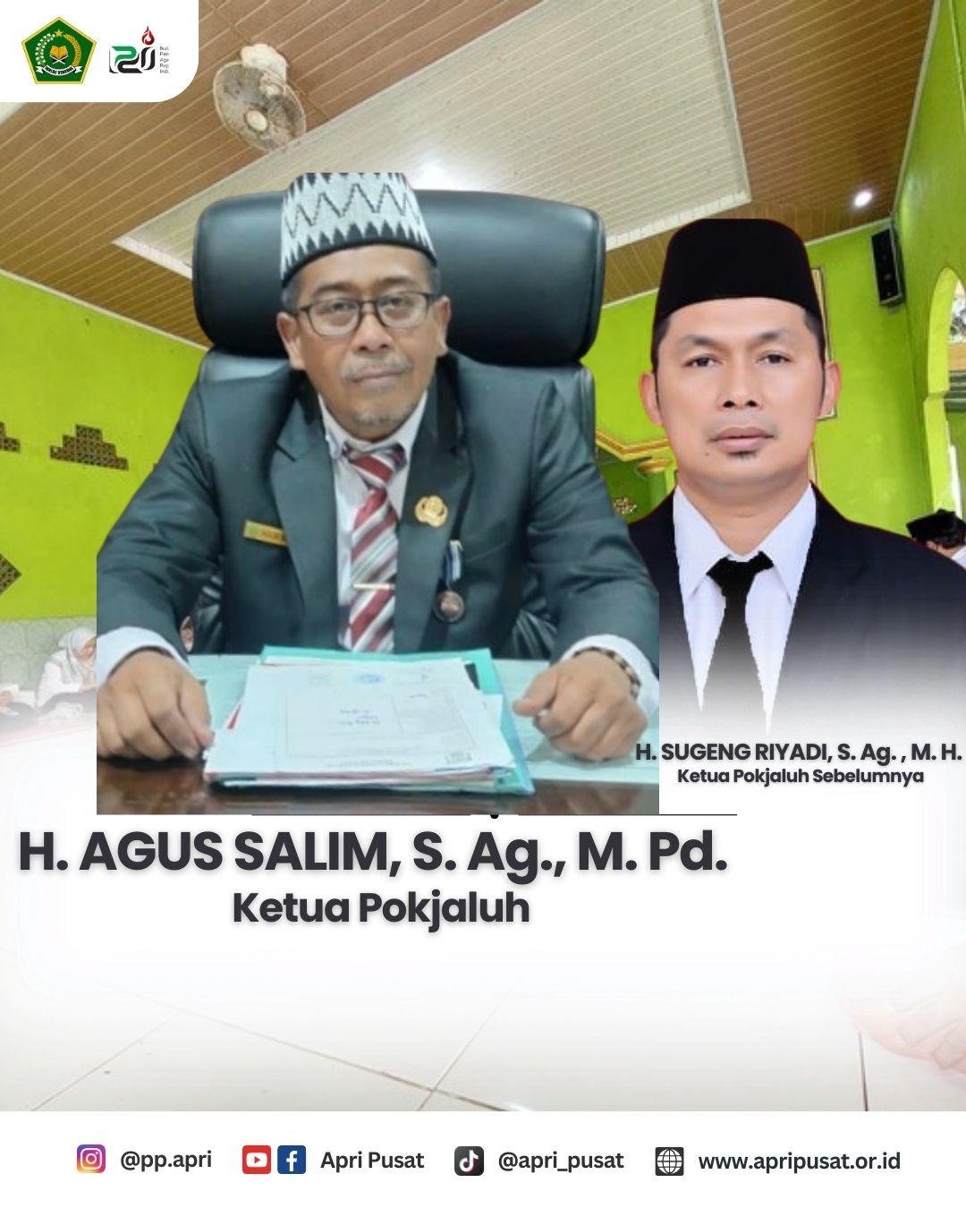 Kepala Kemenag Lampung Timur Apresiasi Ketua Pokjaluh Lama dan Baru  
