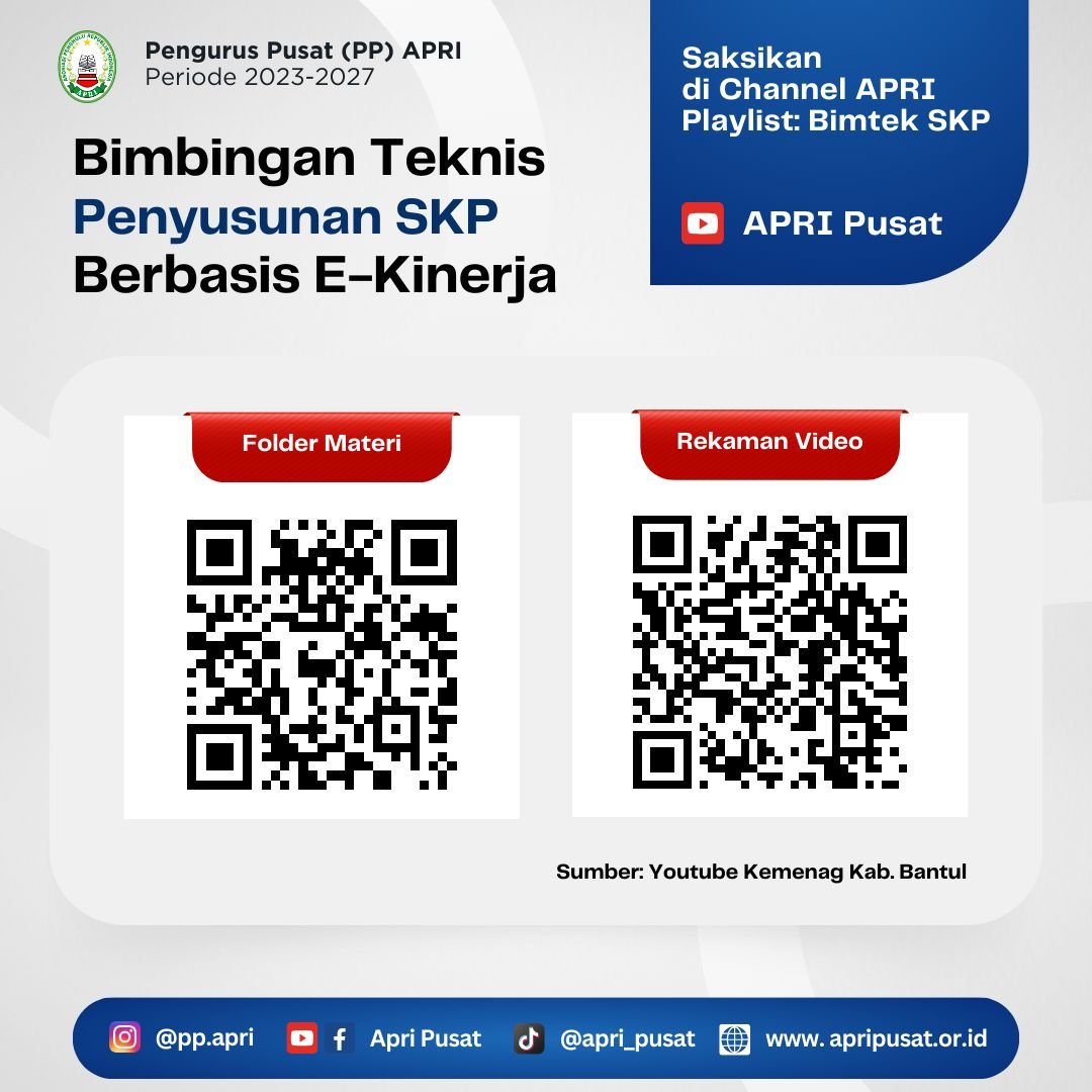 Kumpulan Materi, Video dan Contoh SKP Berbasis E-Kinerja Penghulu