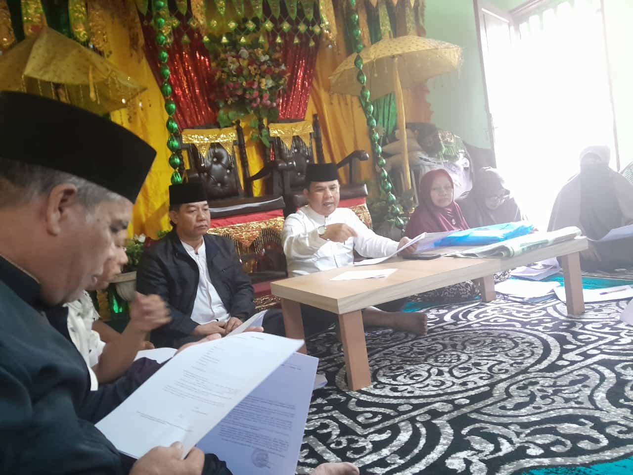 KEPALA KUA MEDAN DENAI : SOSIALISASIKAN PERWAL NOMOR 32 TAHUN 2021