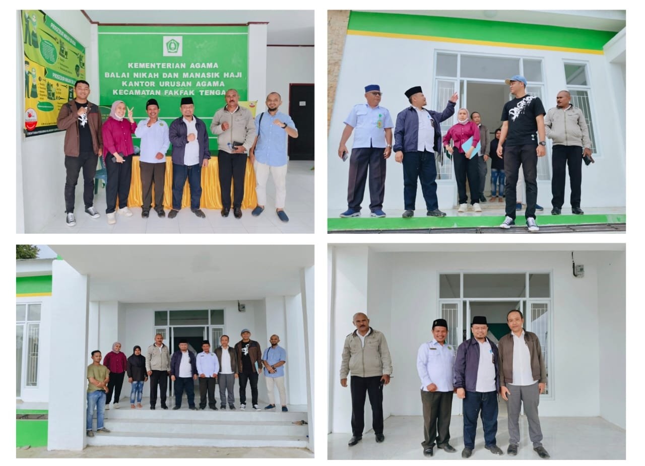 Kasubdit Sapras KUA Berkunjung Ke KUA SBSN Kementerian Agama Kabupaten Fakfak 
