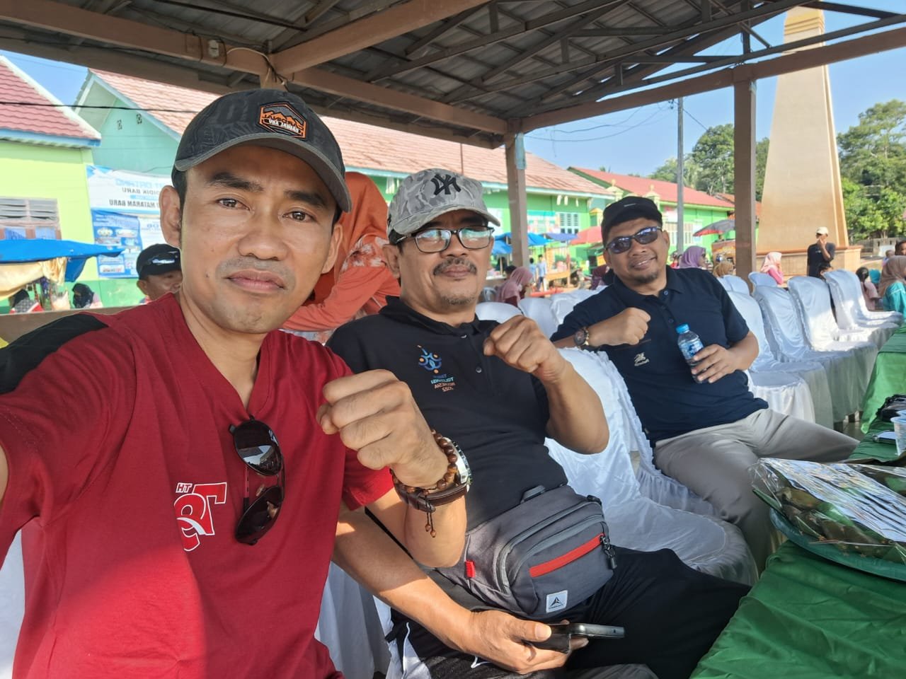 Hadiri Senam Kerukunan, Kepala KUA Sukadana Ikuti Senam Hingga Usai