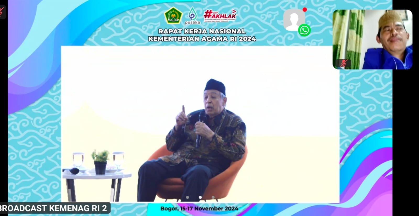 Rakernas Kementerian Agama 2024 di Lampung Timur: Menggali Integrasi Keilmuan ala Quraish Shihab