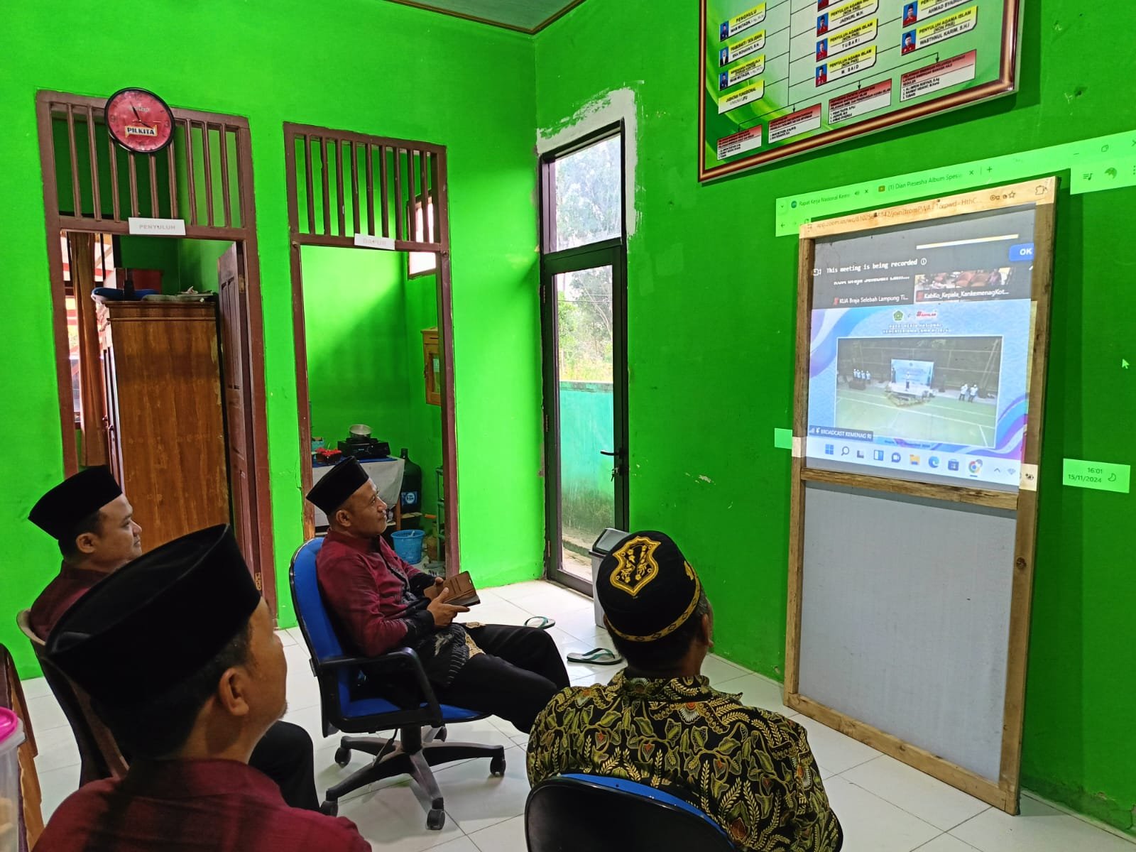 KUA Braja Selebah Ikuti Rakernas 2024: Kepala KUA Wajibkan Seluruh Pegawai Hadir