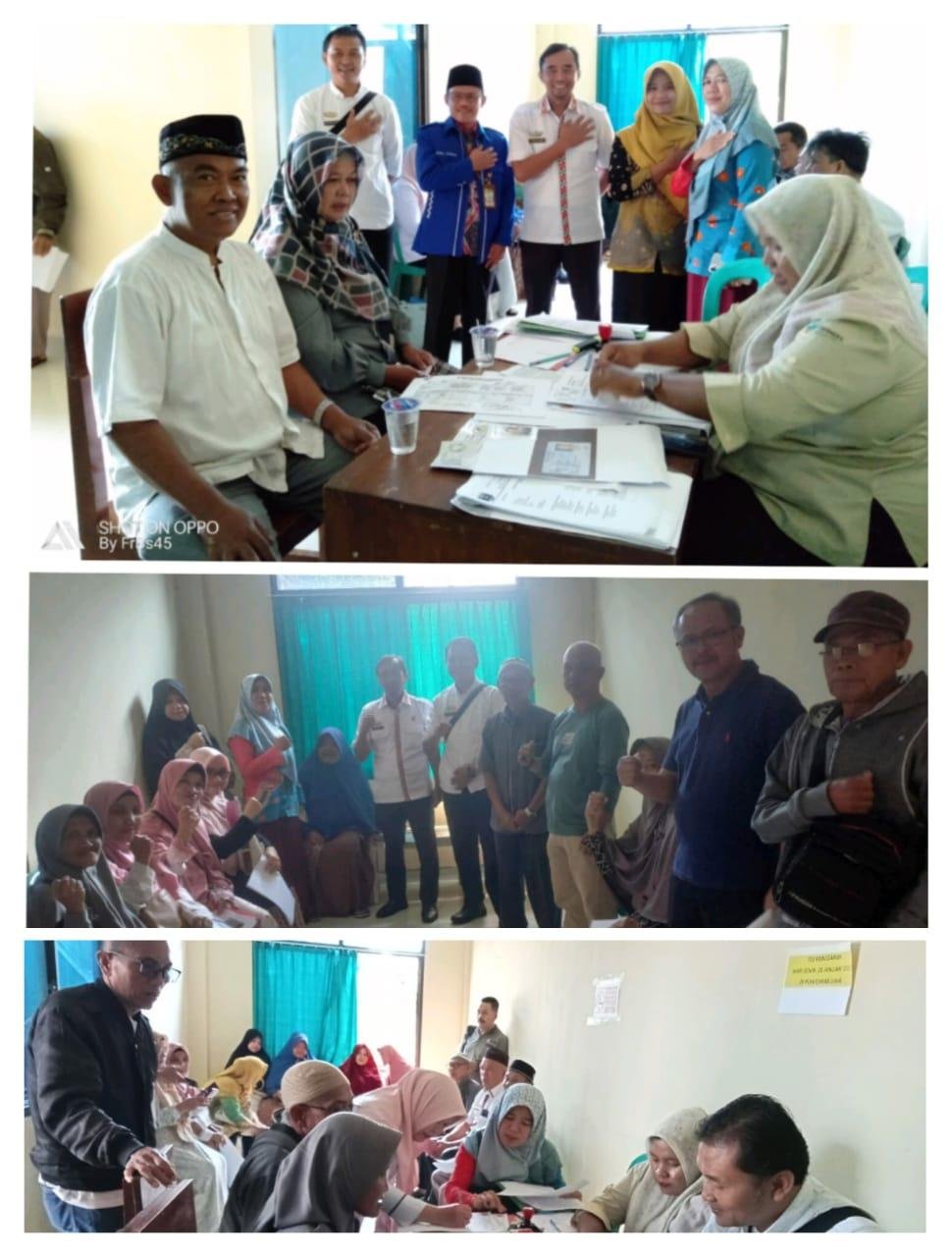 Kolaboratif KUA Balik Bukit dan Puskesmas Liwa dalam Pemeriksaan Kesehatan Calon Jamaah Haji 2025