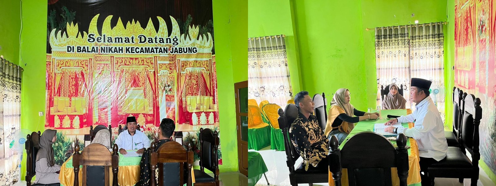 KUA Jabung Gelar Bimbingan Perkawinan, Nur Hidayat Berikan Pembekalan Mendalam Calon Pengantin