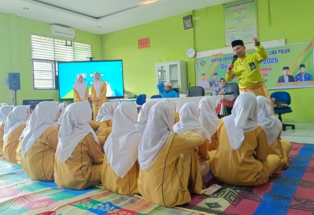 KUA Lima Puluh Menggandeng Sekolah Wujudkan Visi Indonesia Emas 2045