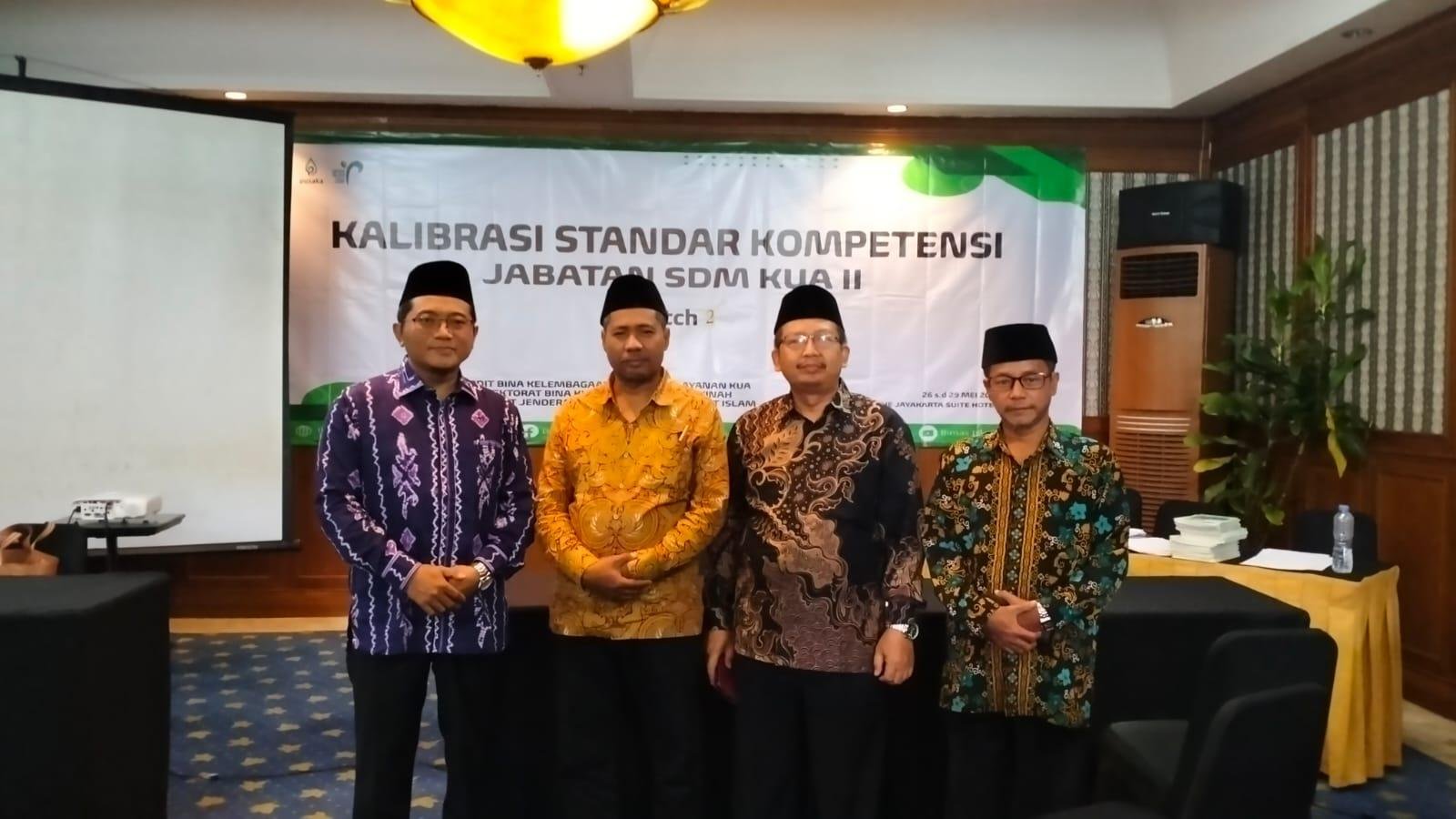 Kepala KUA dan Penghulu Kabupaten Tangerang Mengikuti Kegiatan Kalibrasi Standar Kompetensi Jabatan SDM KUA