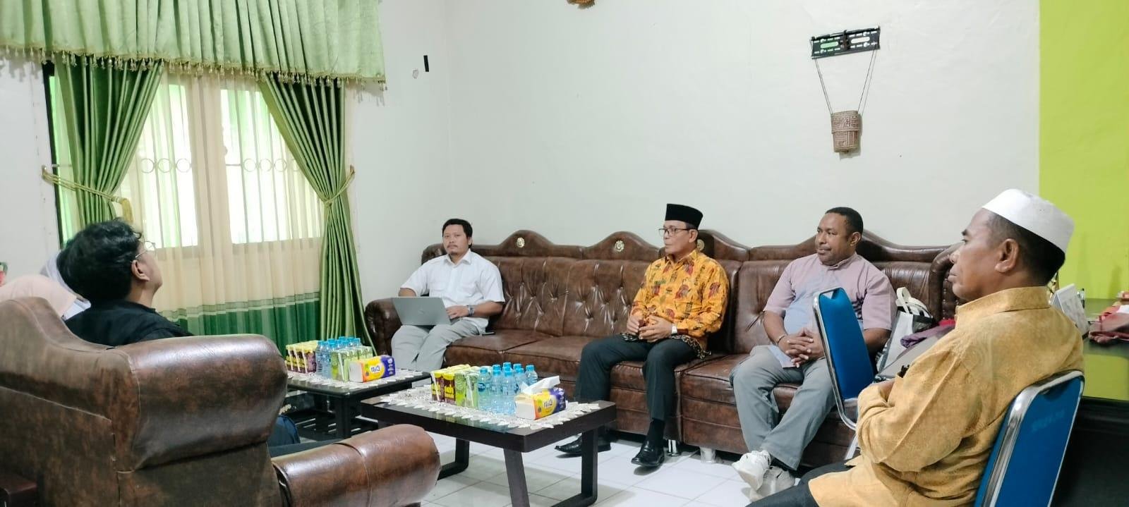 Katim Keluarga Sakinah Kanwil Kemenag Papua Barat Dampingi Bagian PNBPNR Kemenag Pusat di Kota Sorong