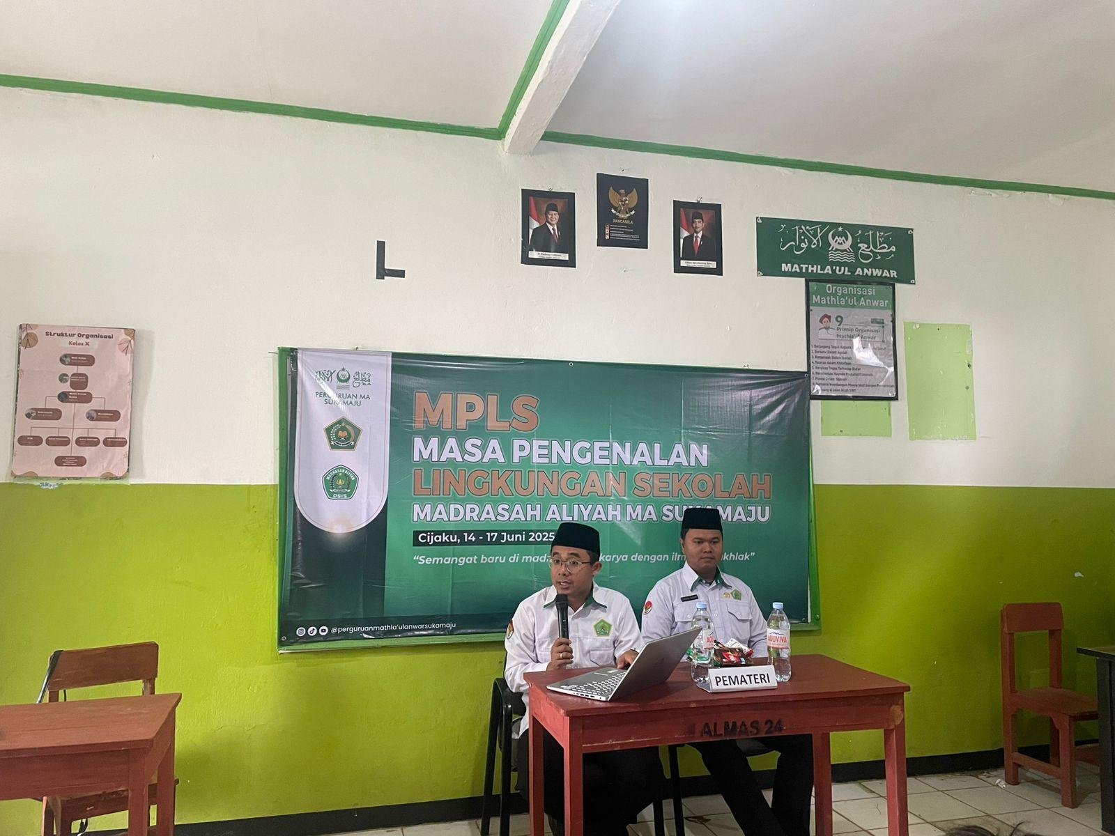 KUA Cijaku Gelar Bimbingan Remaja Usia Sekolah di MAS Mathla'ul Anwar Sukamaju: 