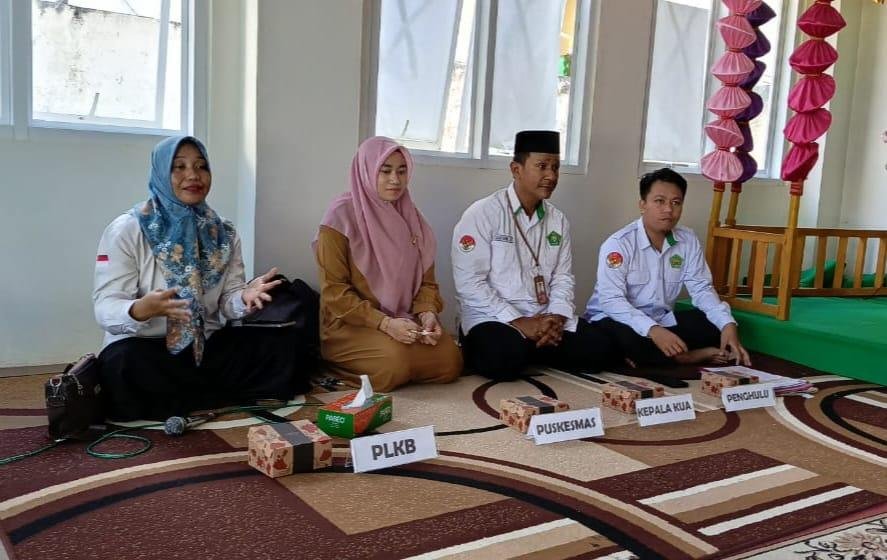 Sinergi Lintas Sektor, KUA Tilamuta Gelar Bimwin Bersama Puskesmas dan PLKB