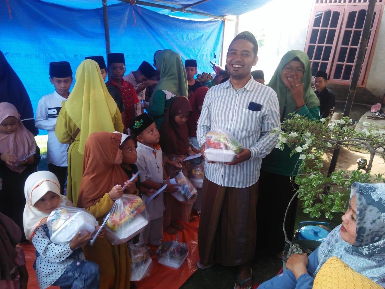 Penutup Muharram Penuh Cinta: Kiai Hasan Al-Antor Pimpin Lazisnu Adi Luhur Santuni Yatim Piatu