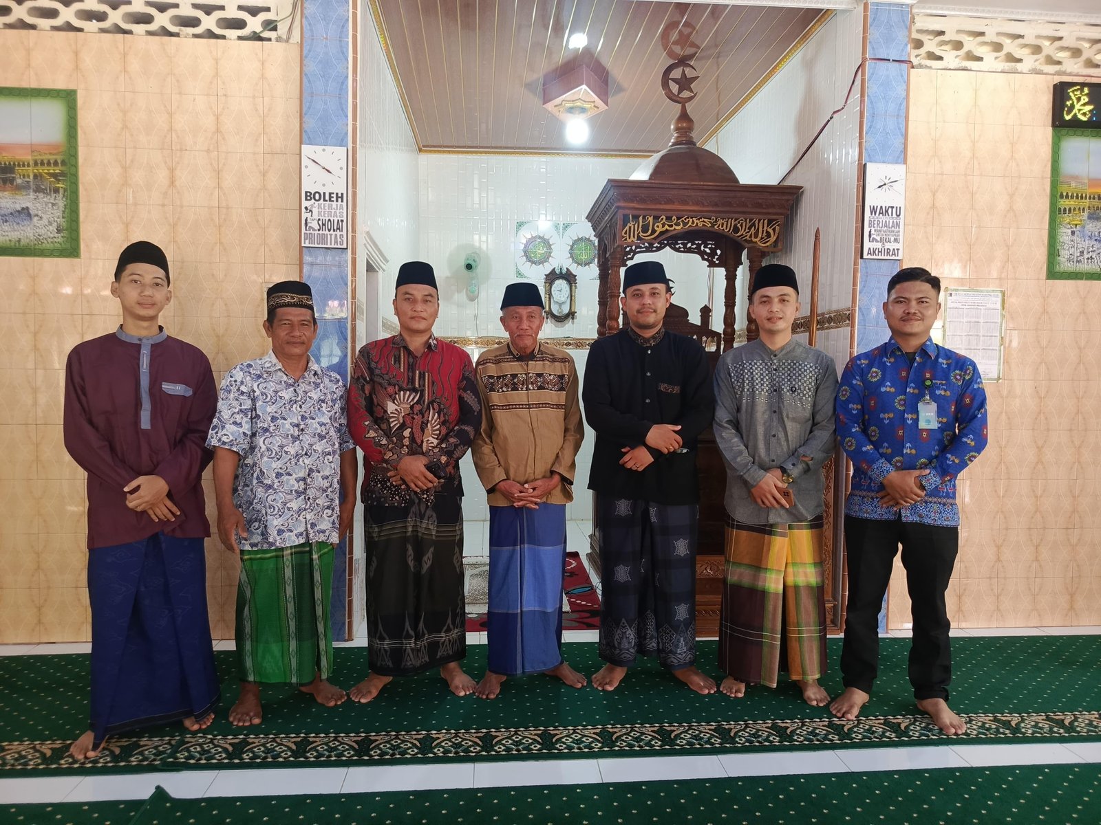 KUA Tuhemberua Lakukan Safari Jumat di Masjid Jami' Nur Karya Desa La'aya