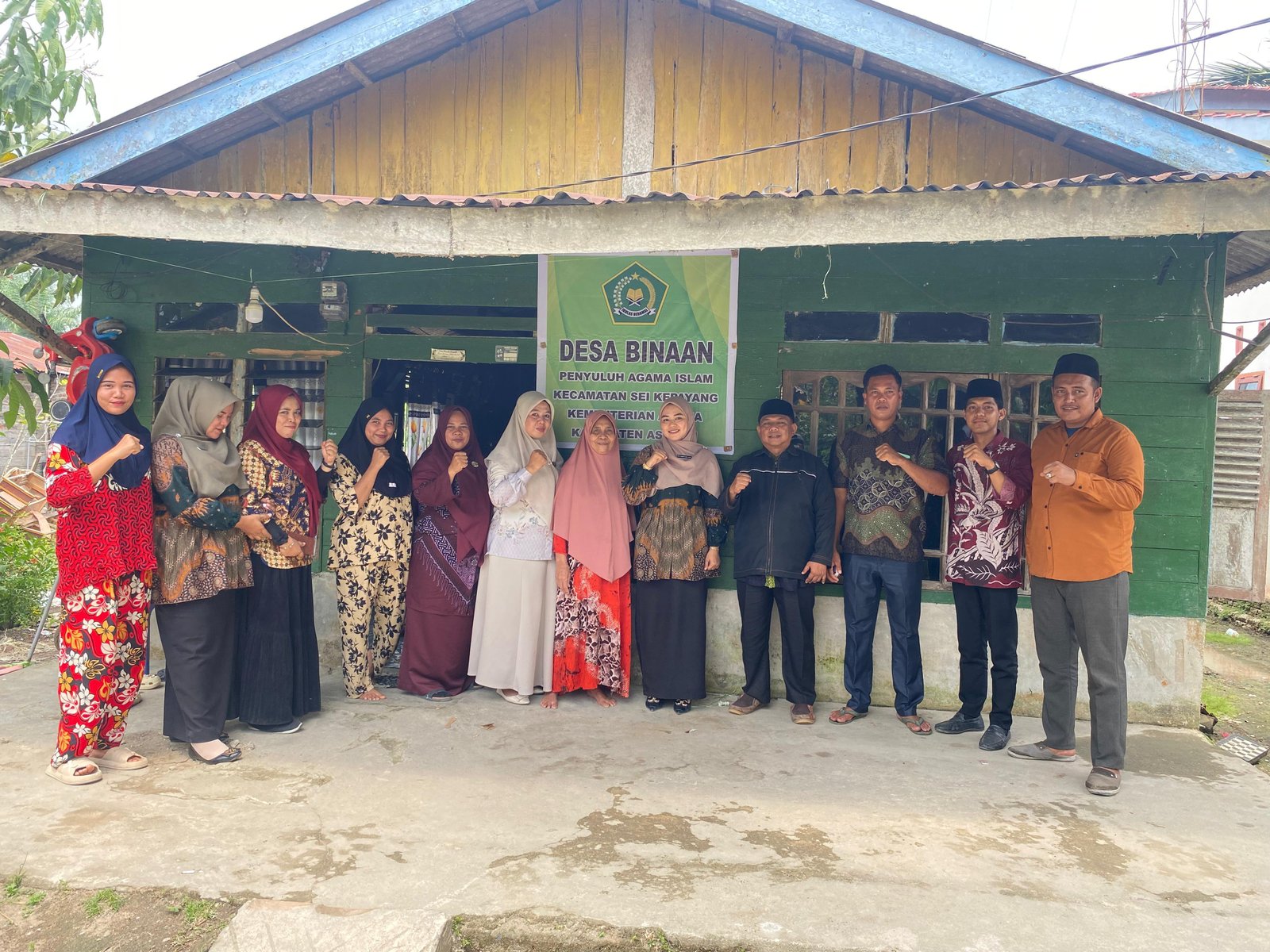 Kepala KUA dan Penyuluh Agama Islam Sei Kepayang Kunjungi Desa Binaan