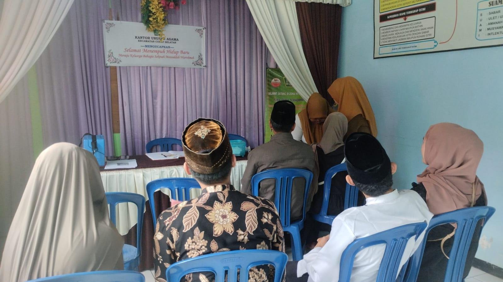 Puskesmas Watas Marga dan KUA Curup Selatan Berikan Pelayanan Terbaik untuk Calon Pengantin dalam Kegiatan BP4