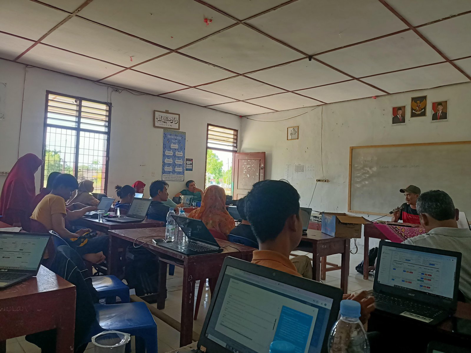 Sukses! Bimbingan Teknis Pengisian E-Kinerja untuk CPNS dan PPPK digelar di MA Swasta Lahewa